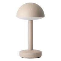 humble -   lampe de table bug beige  aluminium